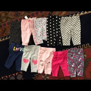 Newborn Babygirl pants